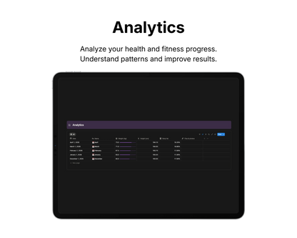 Health Tracker OS