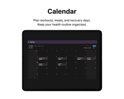 Health Tracker OS