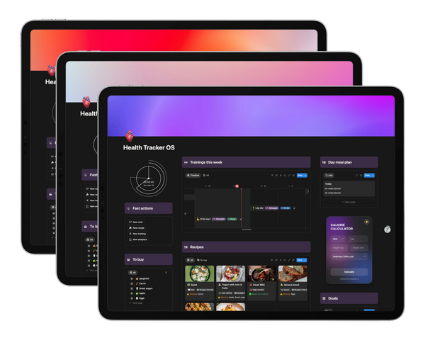 Os Tracker Health Tracker OS – Templation