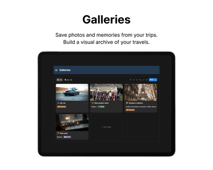 Travel Planner OS