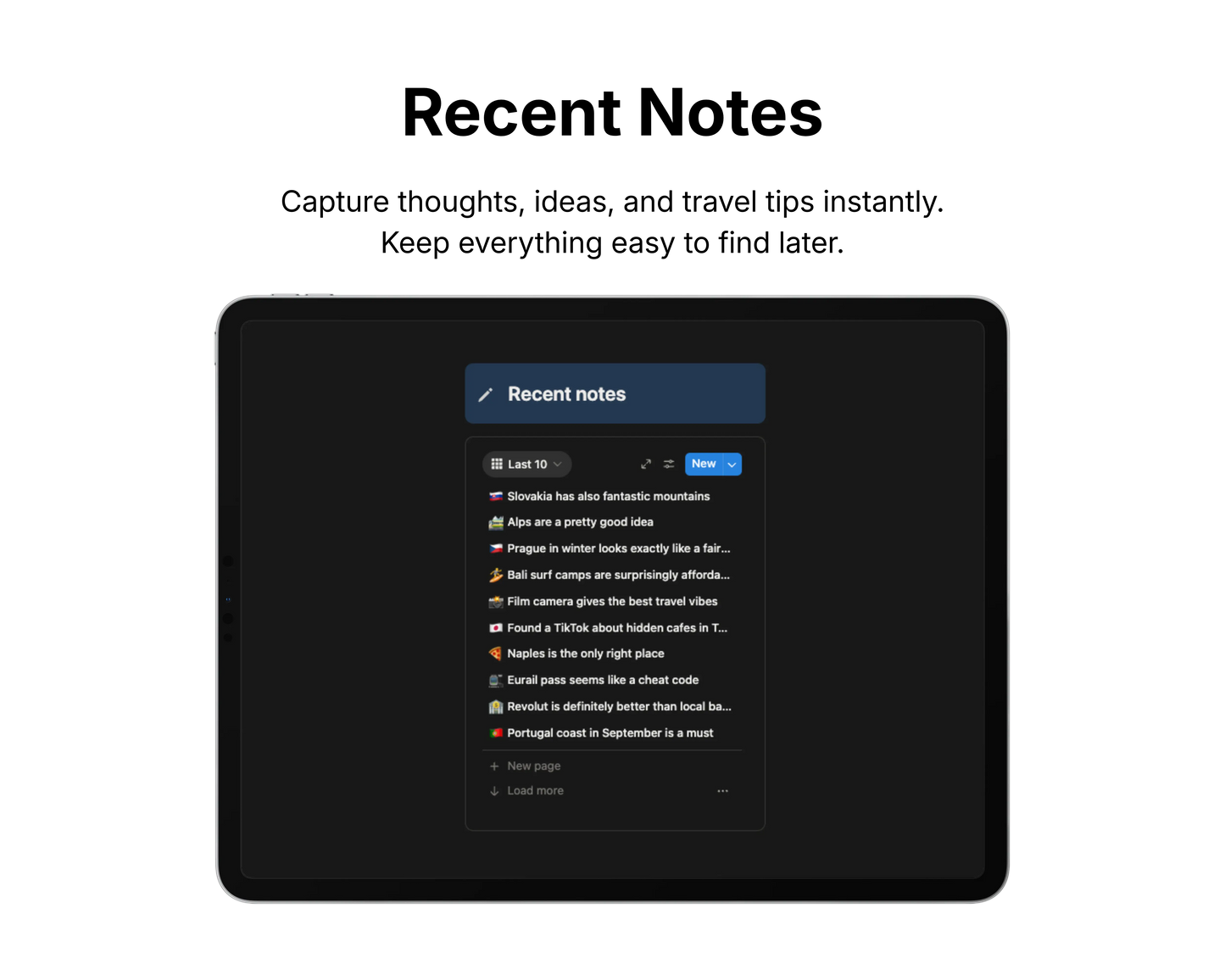 Travel Planner OS
